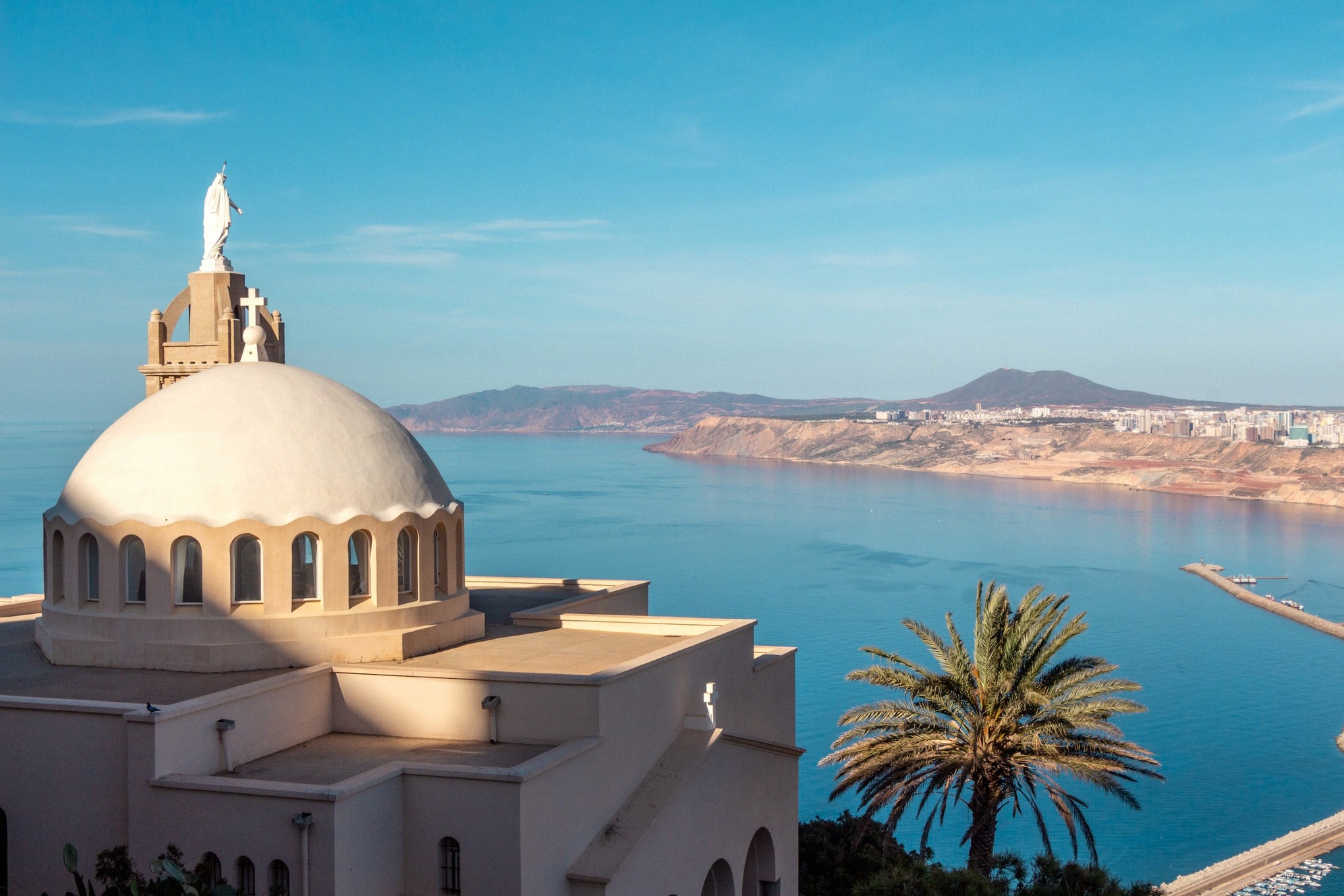 Costa algerina sul Mediterraneo