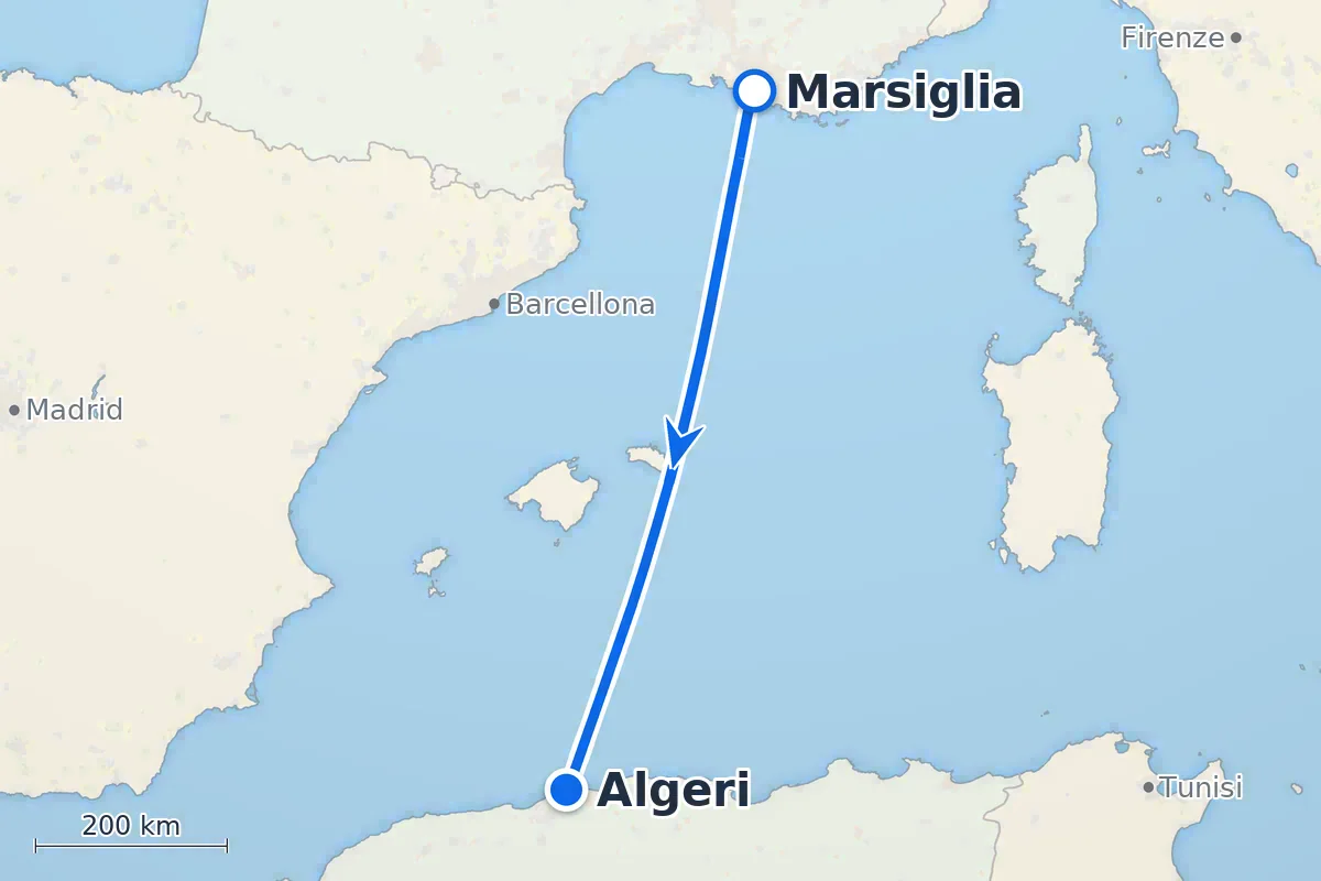 Marsiglia - Algeri