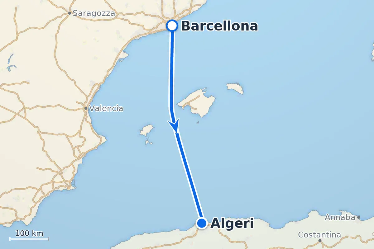 Barcellona - Algeri