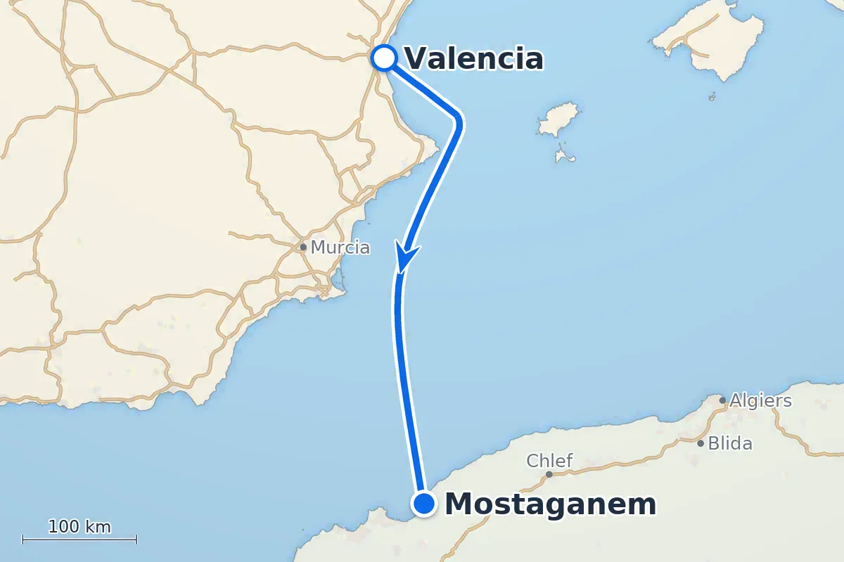 Valencia - Mostaganem